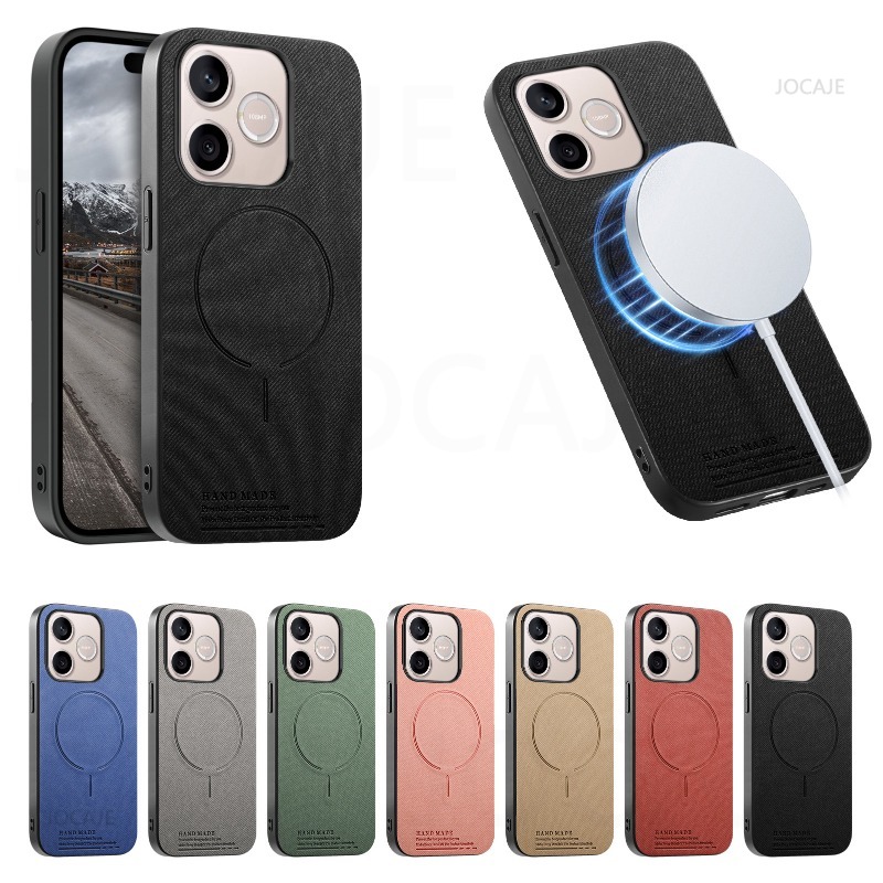 Magnetic Case Smart - Capa Magnética de Couro com Textura