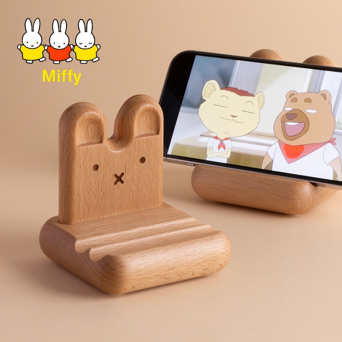 Fire Tablet Accessories - Kawaii anime miffy coelho suporte de