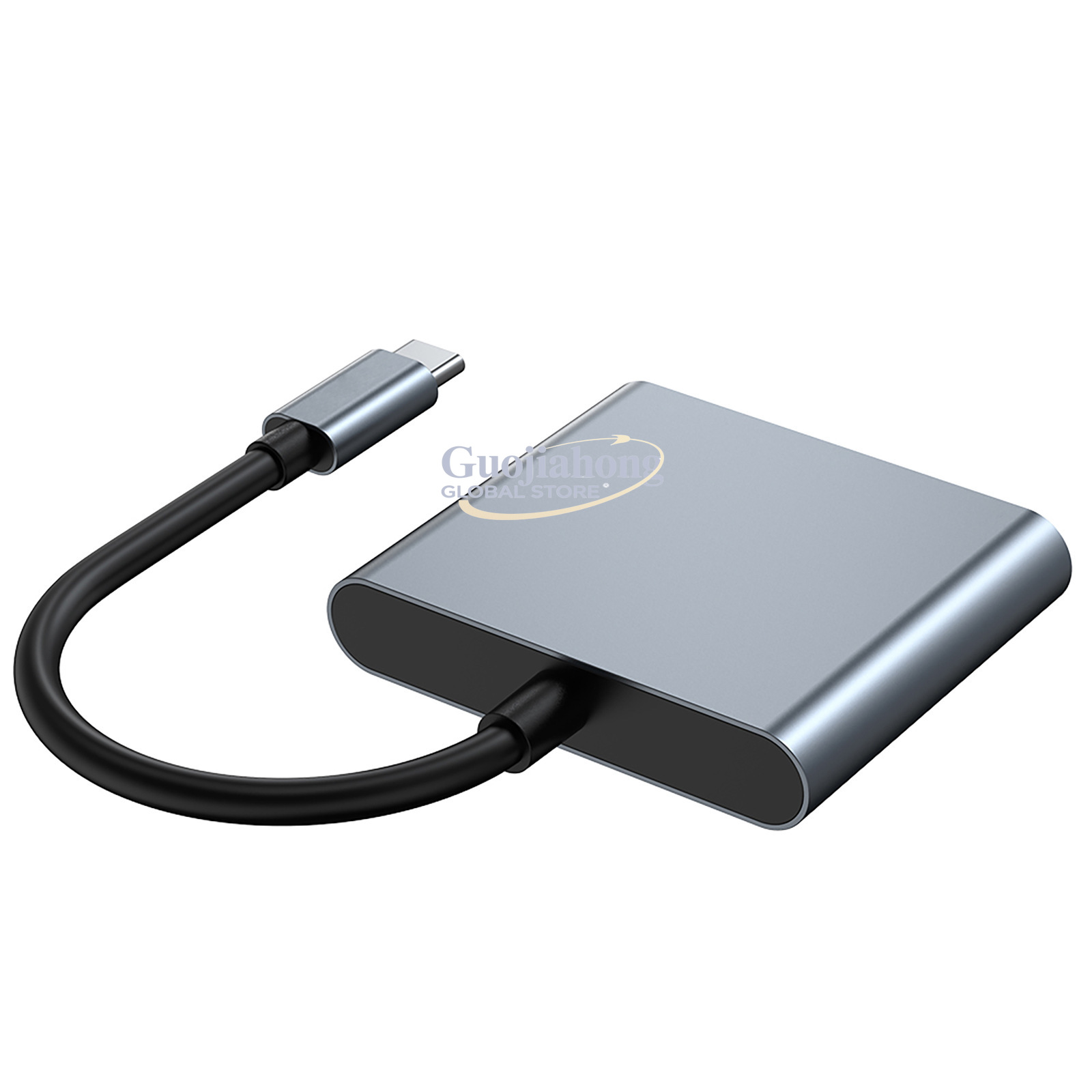 Usb Hub Type C - Hub USB-C Transfronteiriço 3 em 1
