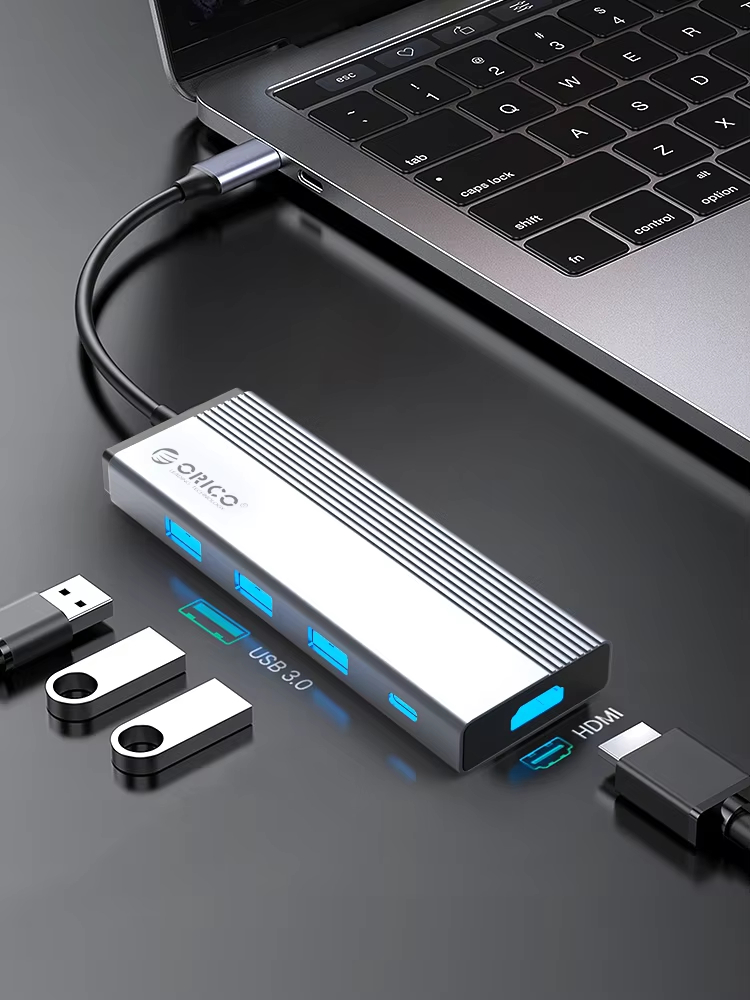 Adaptador Multiport USB C 5 em - Hdmi Adapter Tablet avaliação e preço