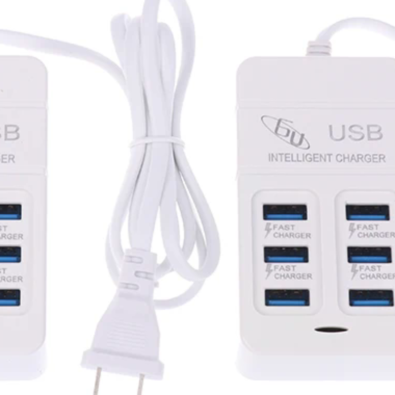 1pc eua plug 6 portas multipor - Usb Hub Type C avaliação e preço