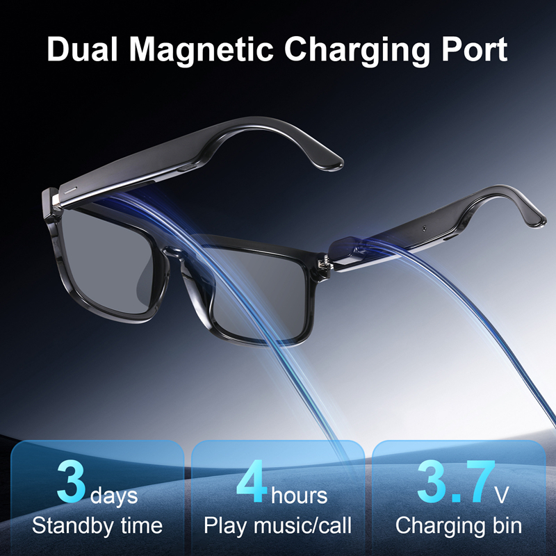 Óculos de áudio Bluetooth inte - Magnetic Case Smart avaliação e preço