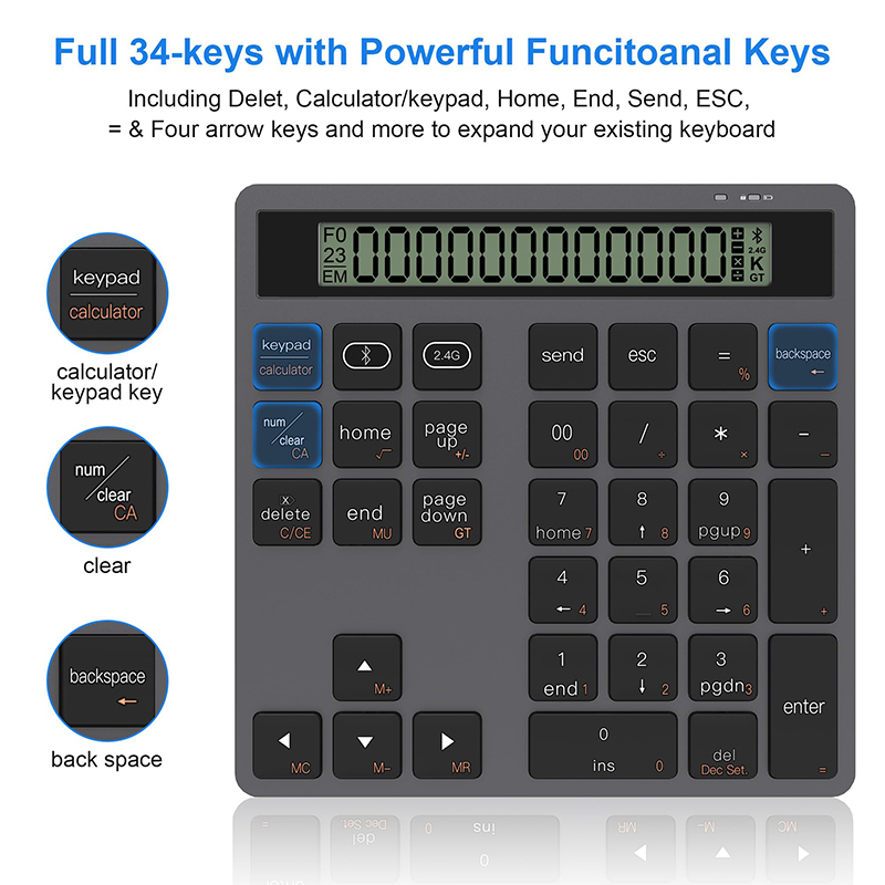 Teclado Numérico Sem Fio USB J - Tablet Accessories Uk avaliação e preço