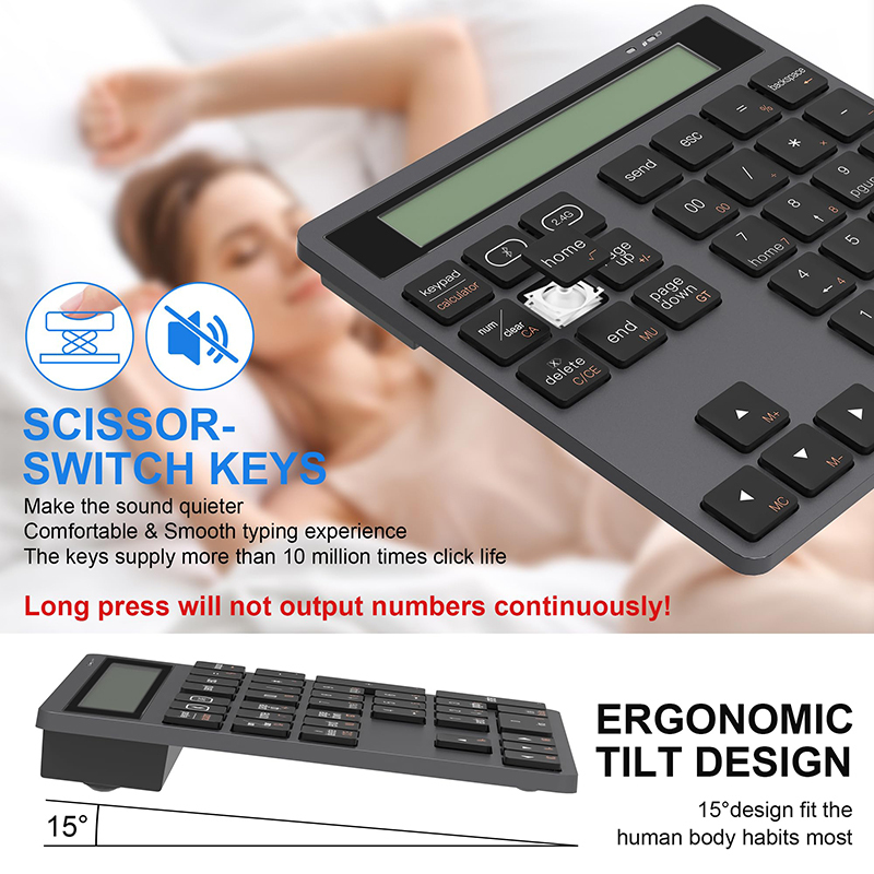 Teclado Numérico Sem Fio USB J - Tablet Accessories Uk avaliação e preço