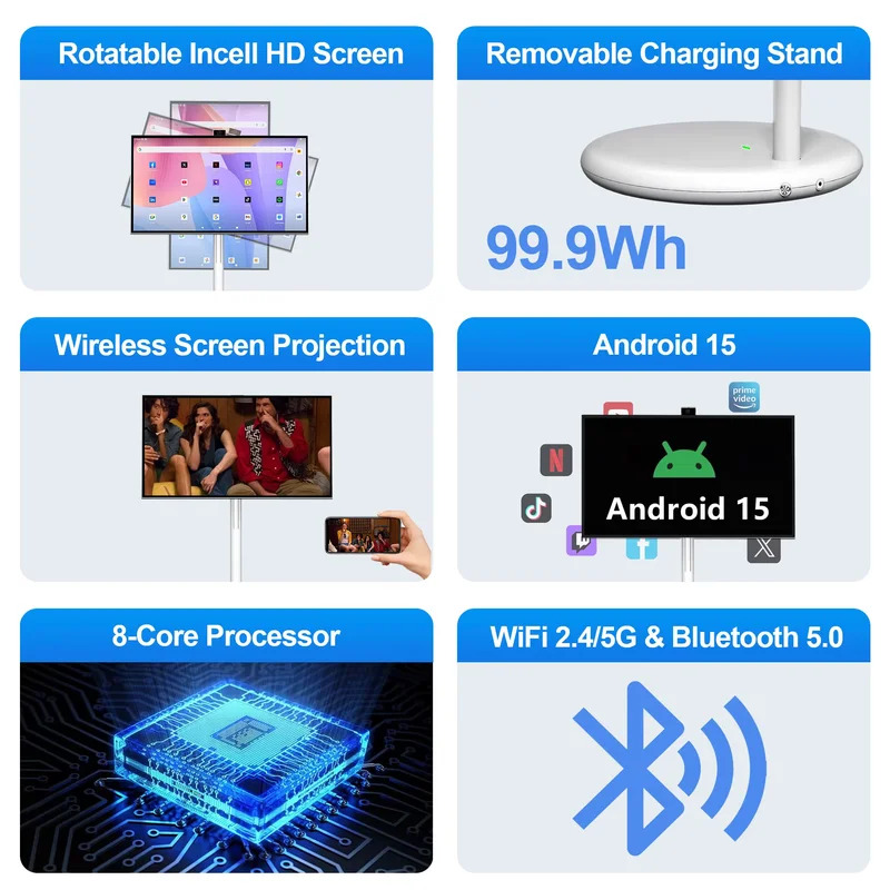 Tablet Inteligente de 27 Poleg - Tablet Accessories Uk avaliação e preço