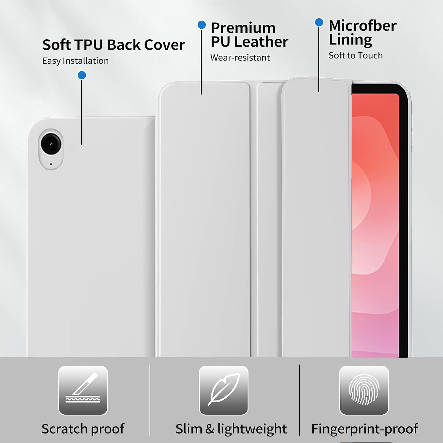 Capa Tri-fold Flip para Samsun - Vortex Tablet Accessories avaliação e preço