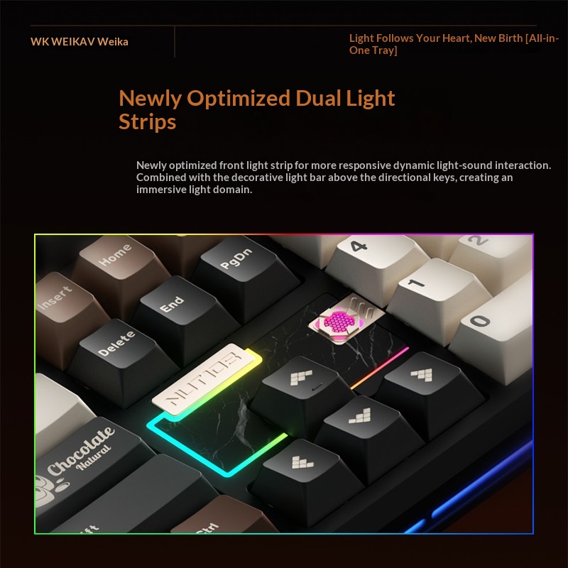 Teclado Mecânico Sem Fio Weika - Tablet Accessories Uk avaliação e preço