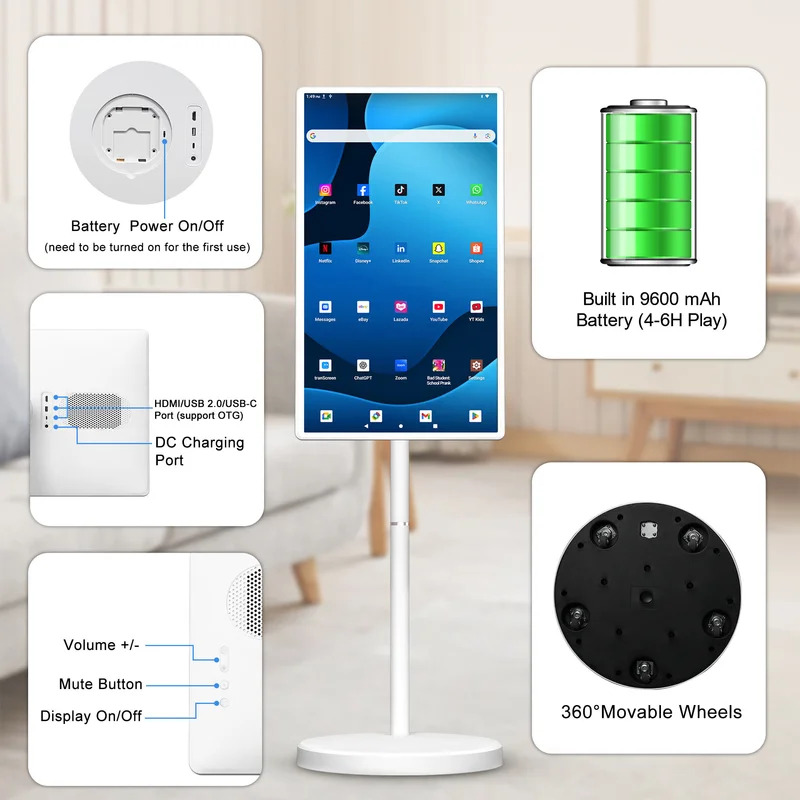 Smart TV Android 15 de 32 Pole - Tablet Accessories Uk avaliação e preço