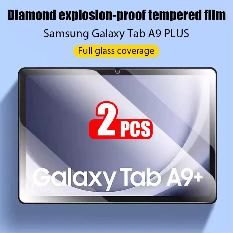2 PCS HD Protetor de tela de v - Samsung Tablet A9 Accessories avaliação e preço