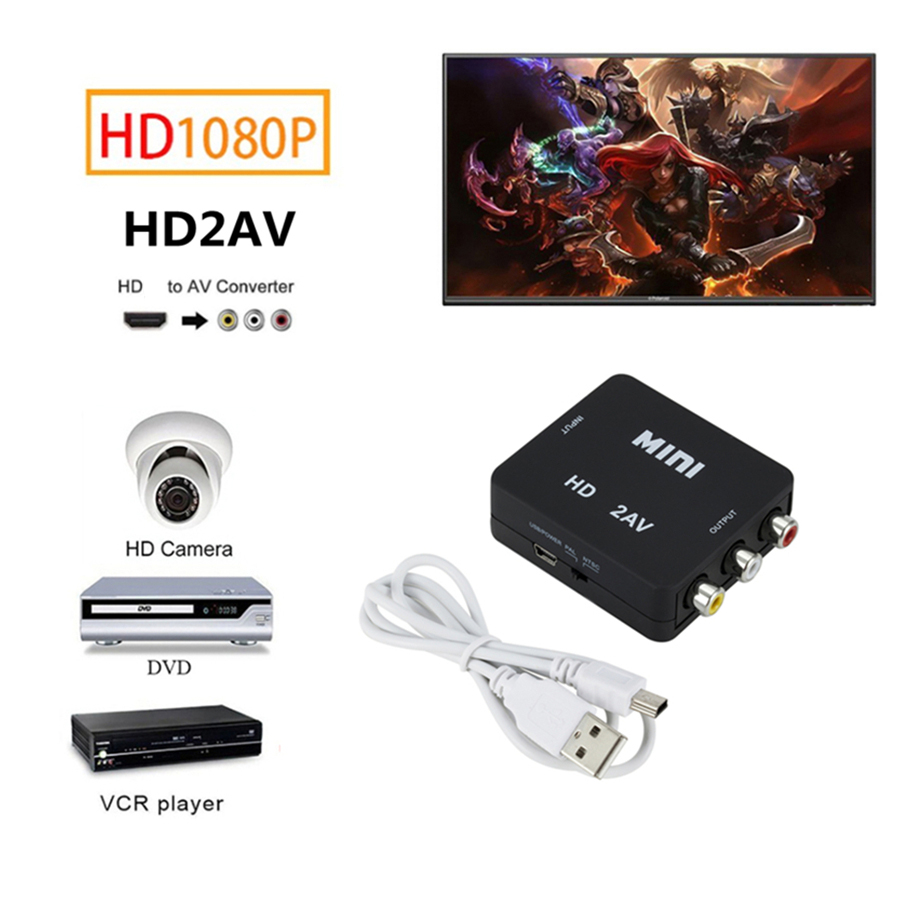 Conversor HDMI para AV RCA HDT - Hdmi Adapter Tablet avaliação e preço