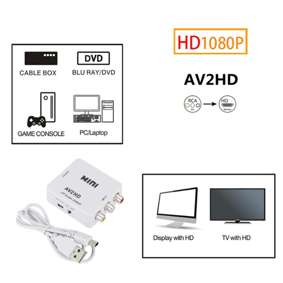 Conversor HDMI para AV RCA HDT - Hdmi Adapter Tablet avaliação e preço