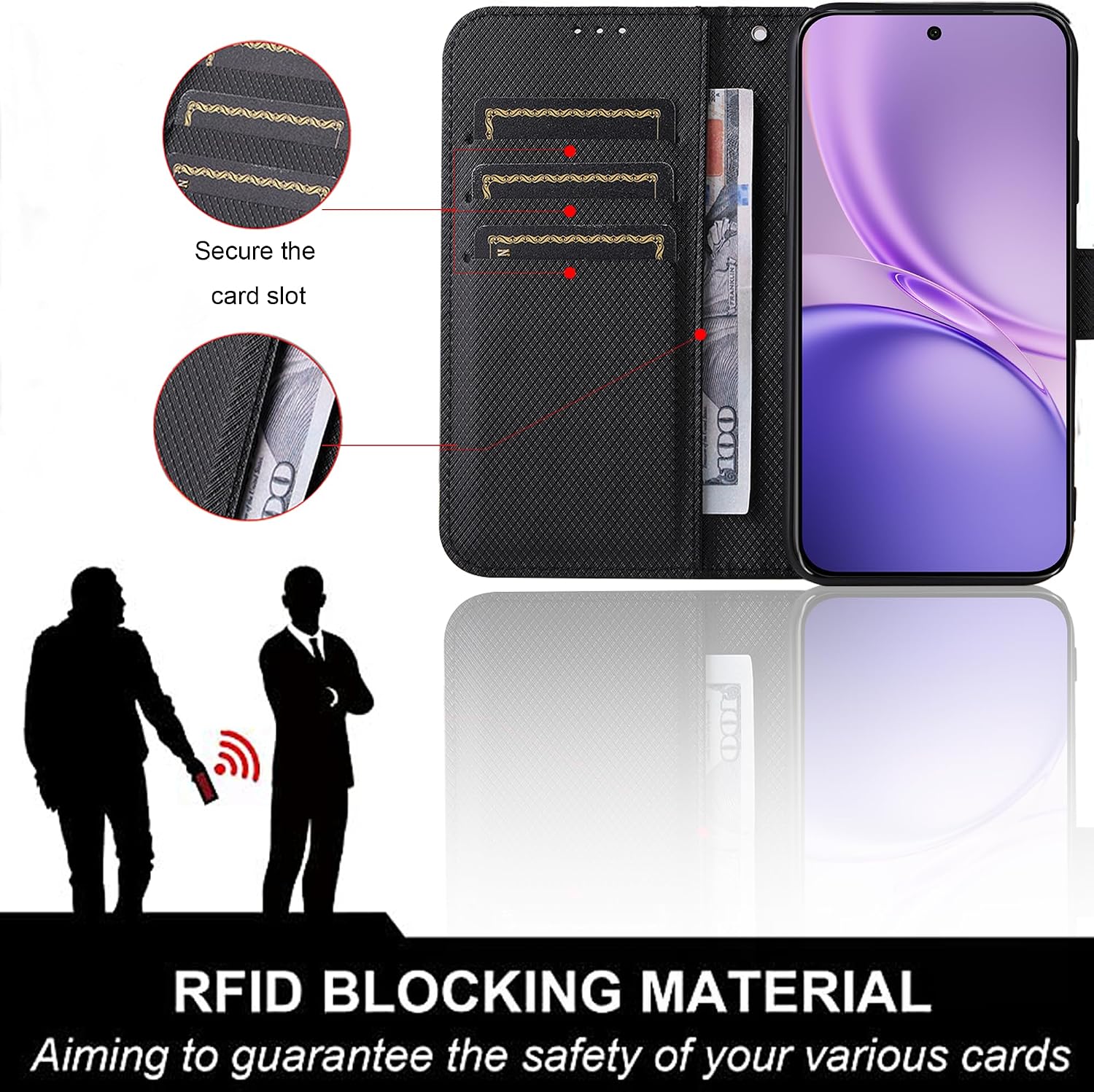 Capa carteira de couro liso pa - Magnetic Case Smart avaliação e preço