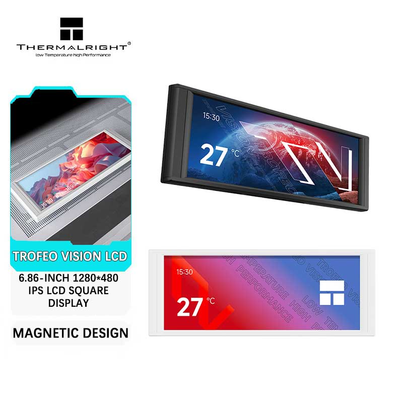 Thermalright TROFEO VISION LCD - Magnetic Case Smart avaliação e preço