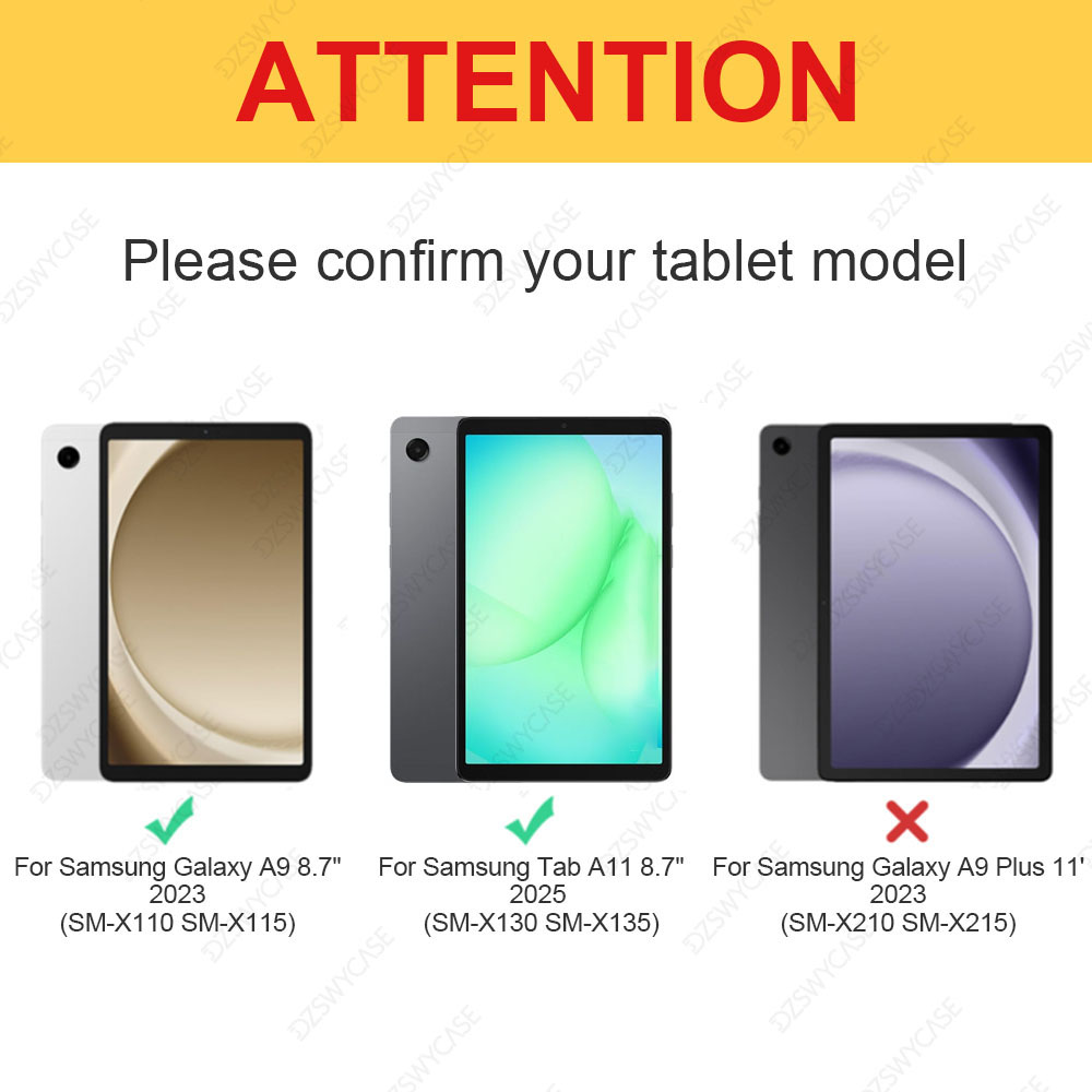 Capa de silicone para Samsung  - Samsung Tablet A9 Accessories avaliação e preço