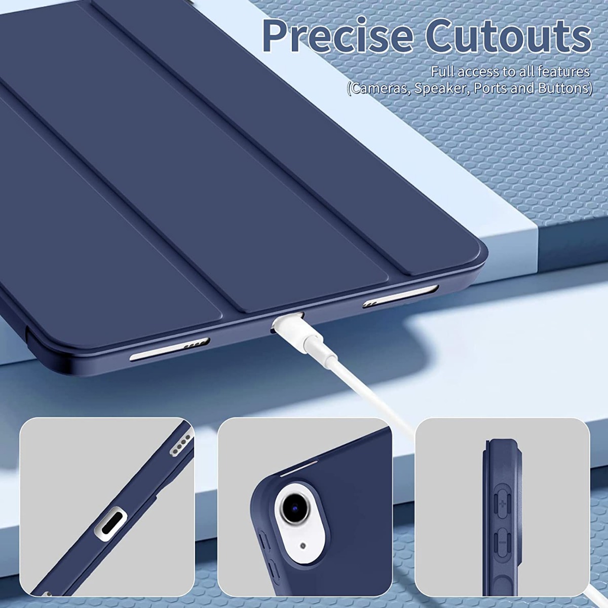 Com suporte de lápis funda par - Ipad Cover Folio avaliação e preço