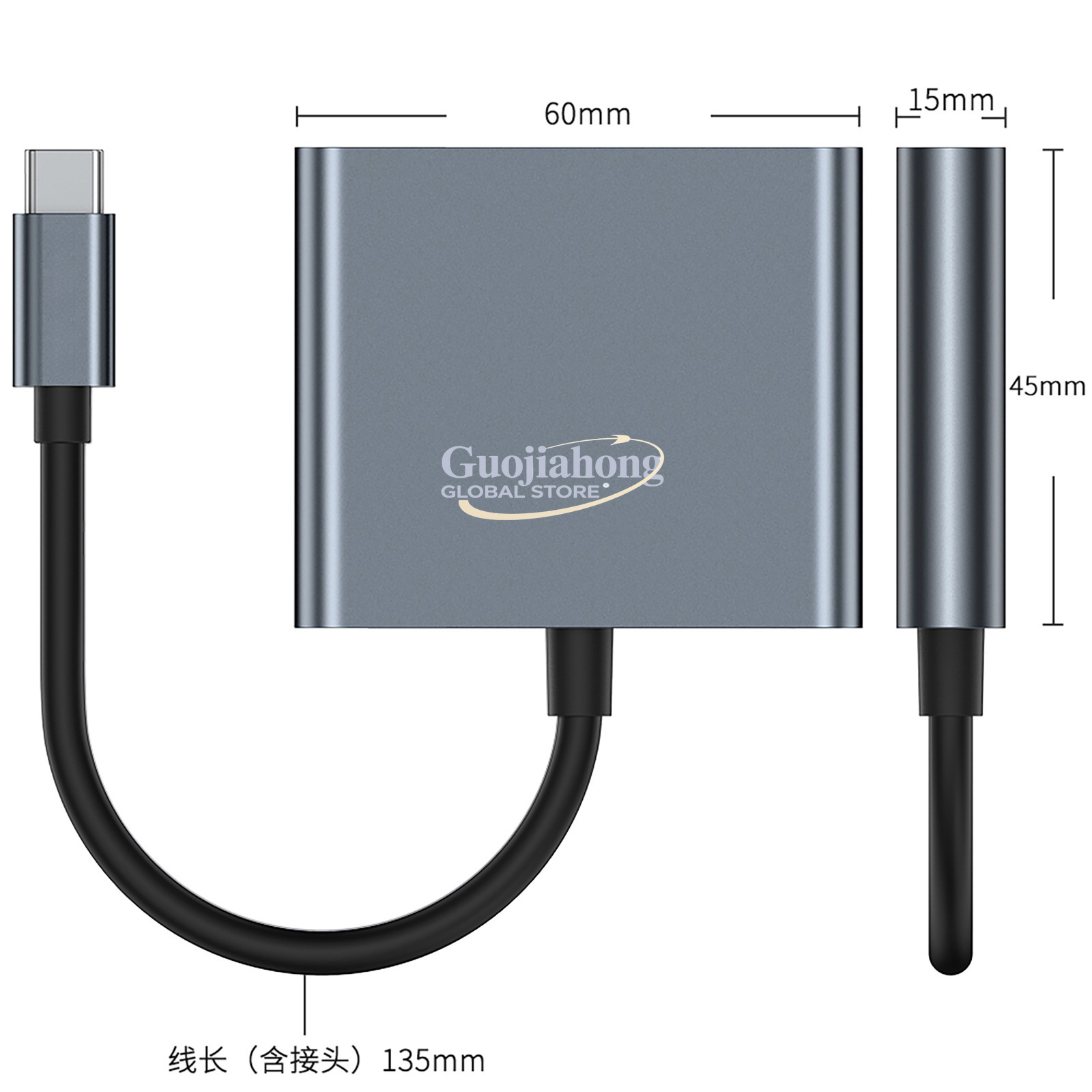 Hub USB-C Transfronteiriço 3 e - Usb Hub Type C avaliação e preço