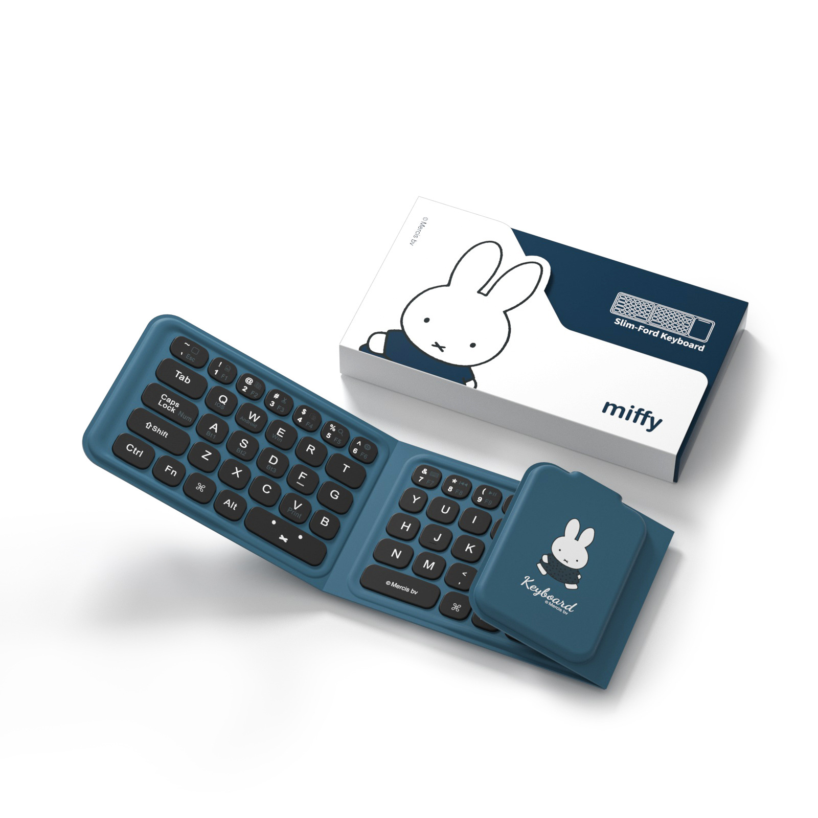 Teclado Miffy triplo dobrável, - Fire Tablet Accessories avaliação e preço