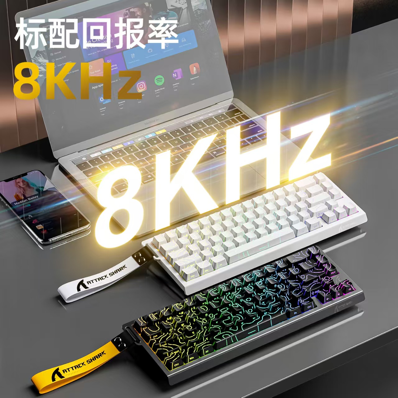 Teclado Mecânico Magnético ATT - Tablet Accessories Uk avaliação e preço